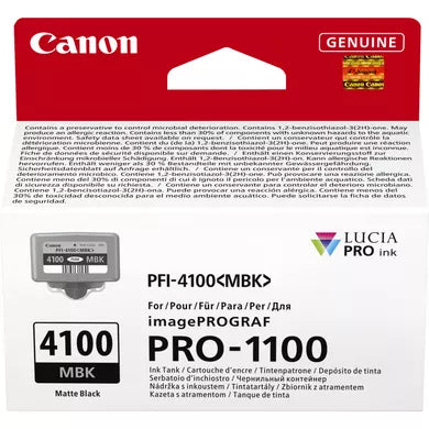 CANON INK PFI-4100 Matte black tank