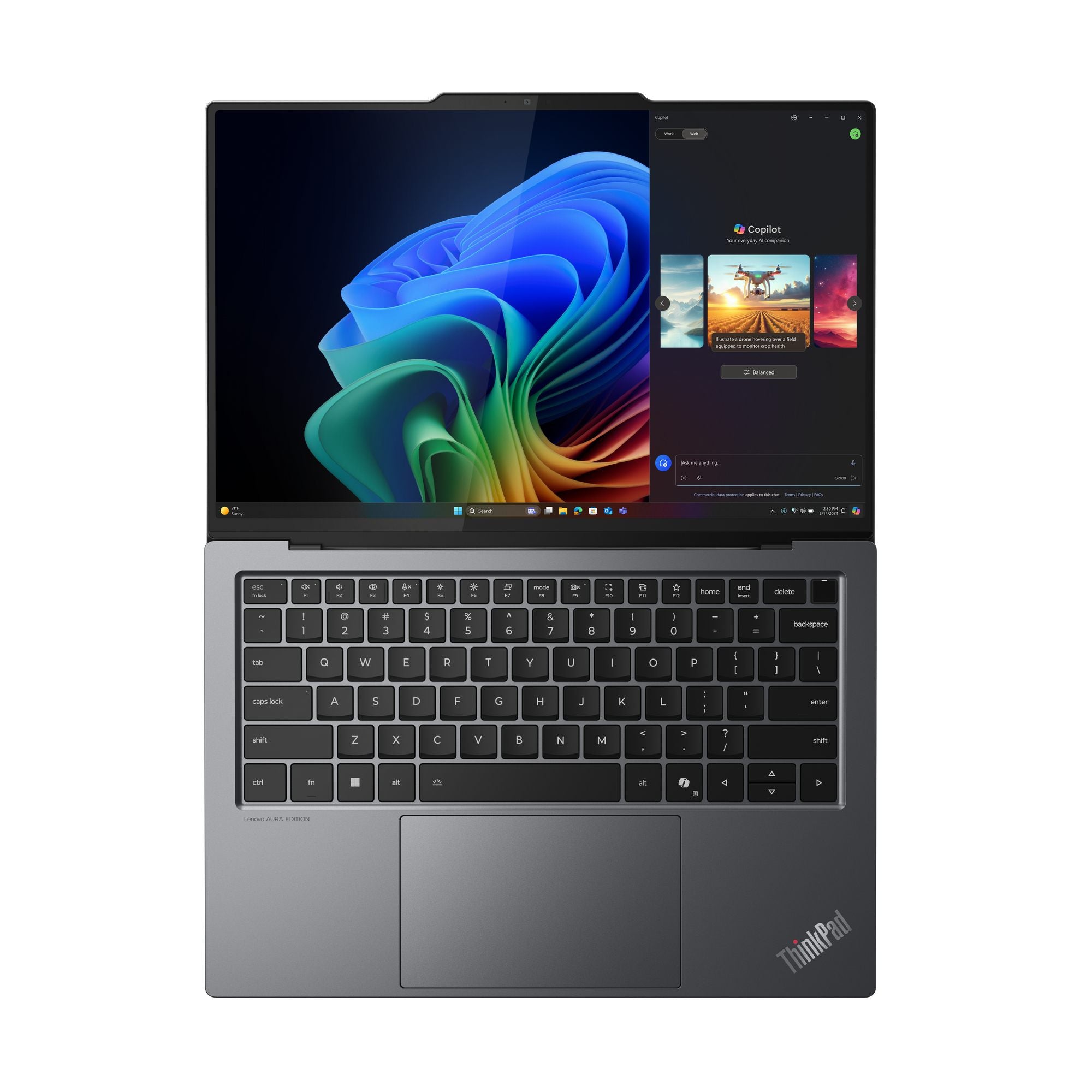 LENOVO ThinkPad X9-14 G1 Intel Core Ultra 5 226V 14p WUXGA 16Go 512Go SSD M.2 2242 PCIe UMA W11P 1YR Premier NBD