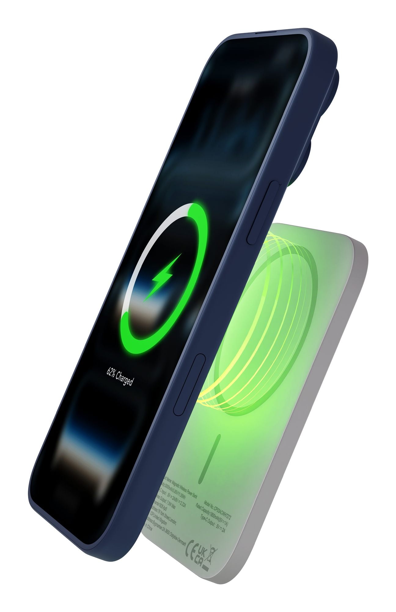 rechargePowerBank3KWLUltraSlimQi1.3WHT