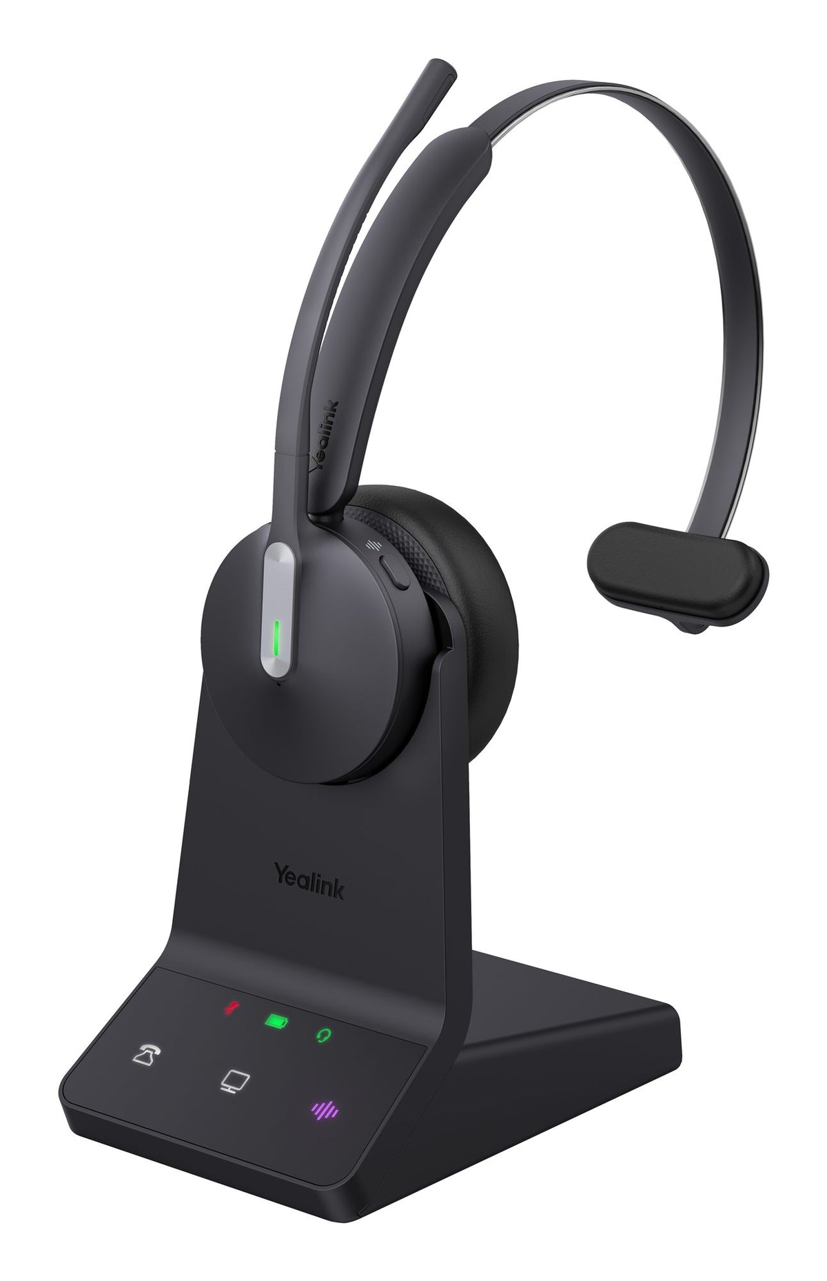 Yealink 1208672 WH64 Mono Casque Bluetooth Sans Fil