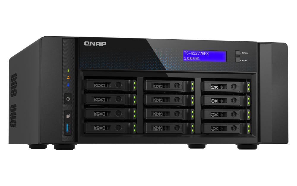 12-bay 2.5" SATA all flash desktop NAS