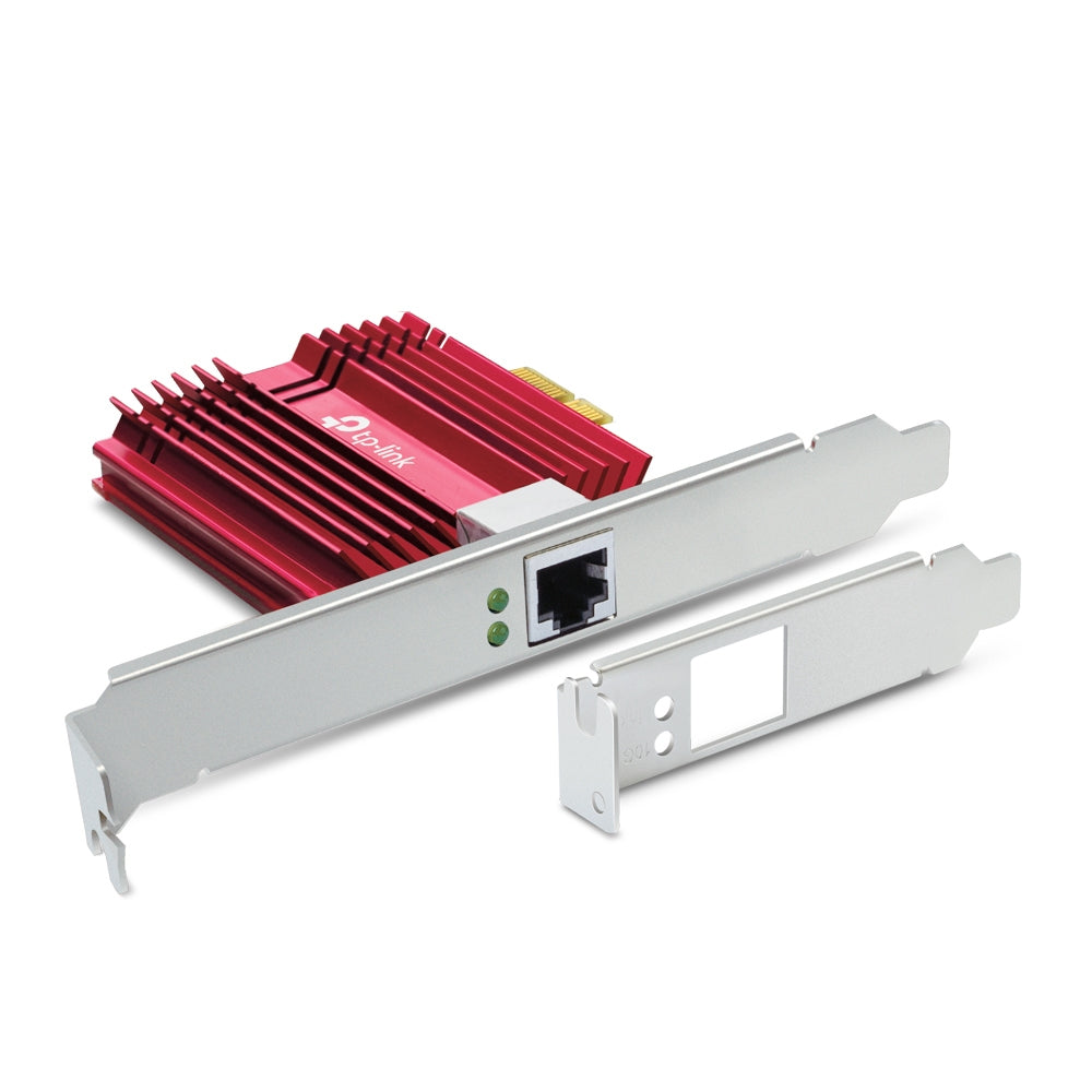 TP-LINK 10 Gigabit PCI Express Network Adapter PCIe 3.0x4 Include CAT6A Ethernet Cable