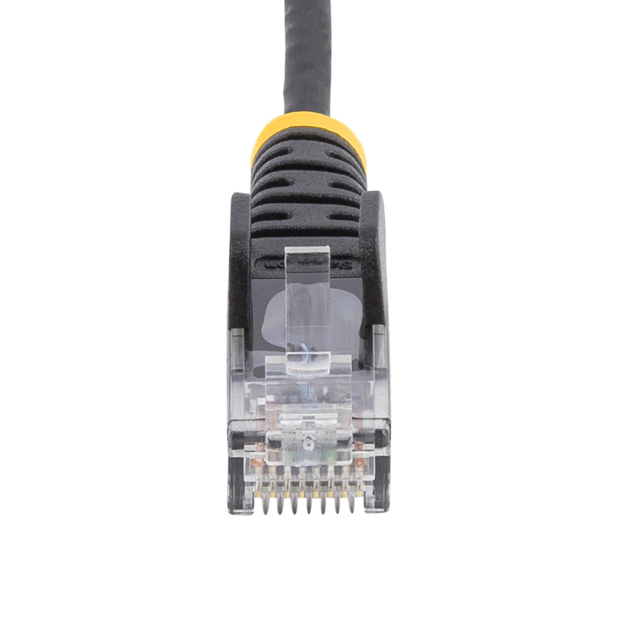 25cm Black Slim CAT6 Ethernet Cable