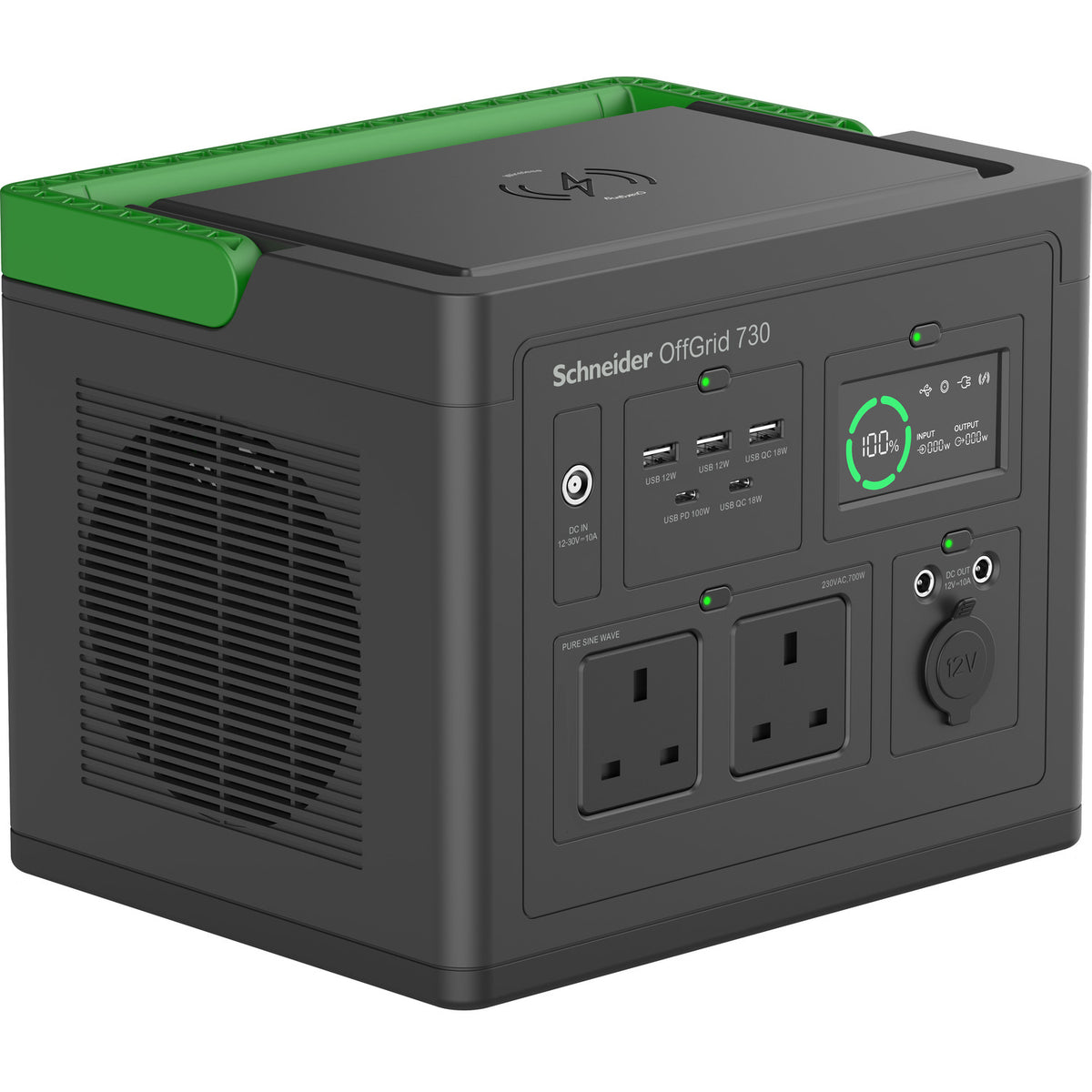 APC Schneider OffGrid Portable Power Station 730 738Wh Lithium-ion 2 UK Sinewave
