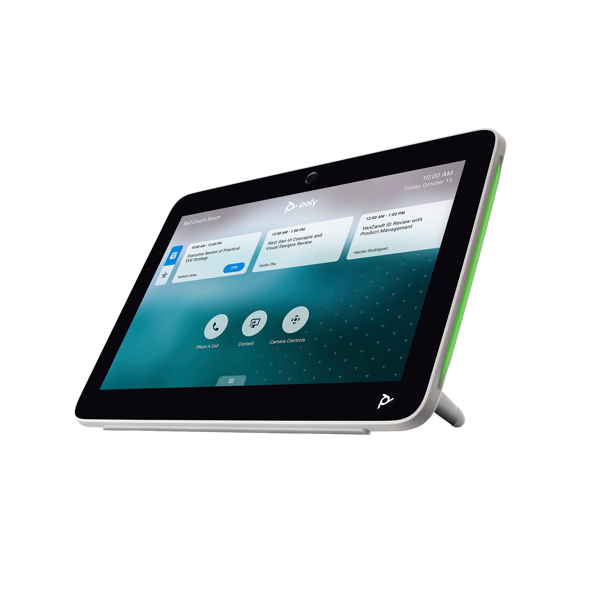 HP Poly TC10 Contrôleur Tactile Blanc Sans Radio GSA/TAA HP Poly TC10 WHT TC NR TAA
