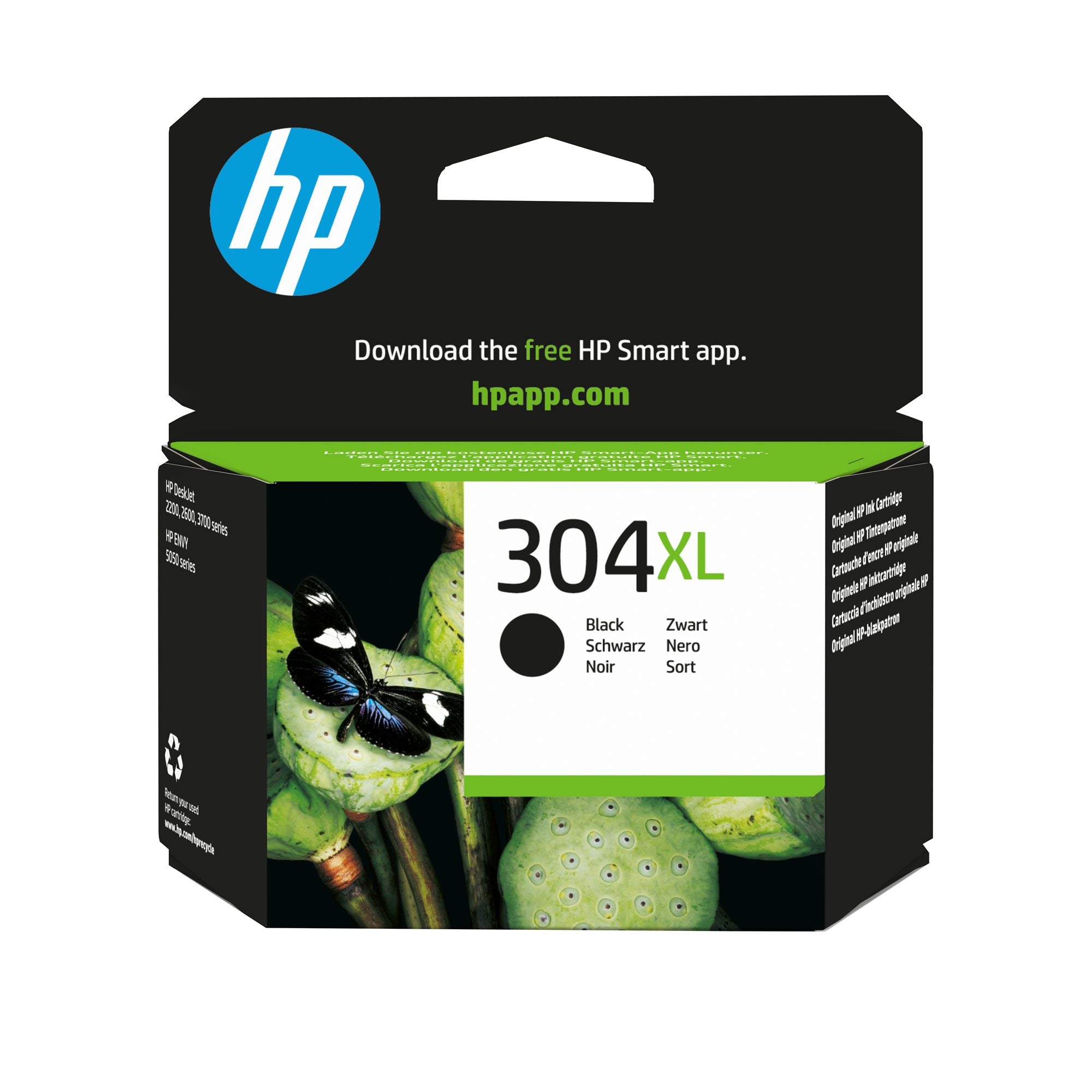 HP 304XL original Ink cartridge N9K08AE 301 Black Blister