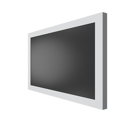 Chief IMPACT ON-WALL KIOSK - 40in LANDSCAPE, WHITE