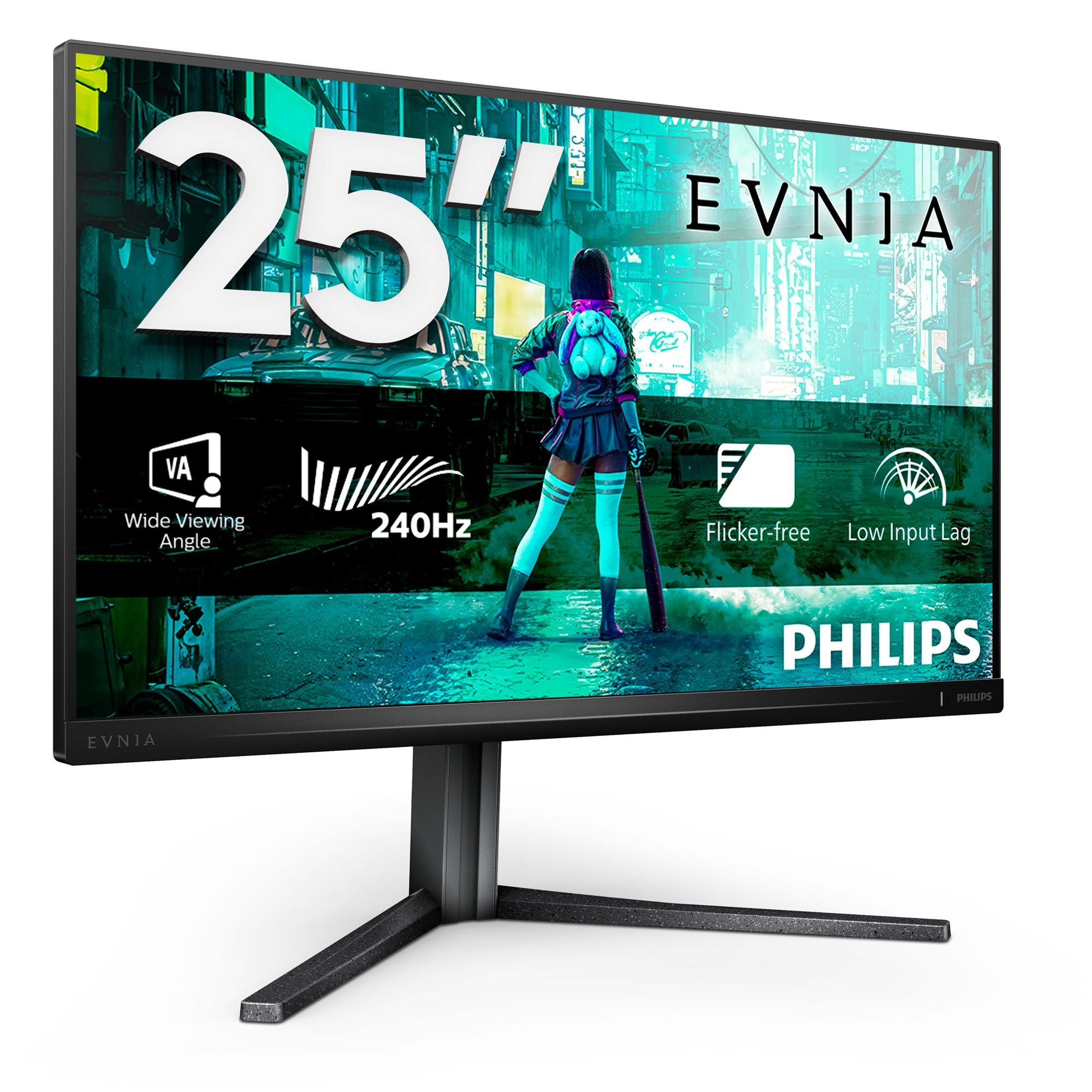 PHILIPS 25M2N3200W/00 24.5p 1920x1080 VA Flat 130mm 240Hz 1ms GtG FreeSymc Premium DP HDMI