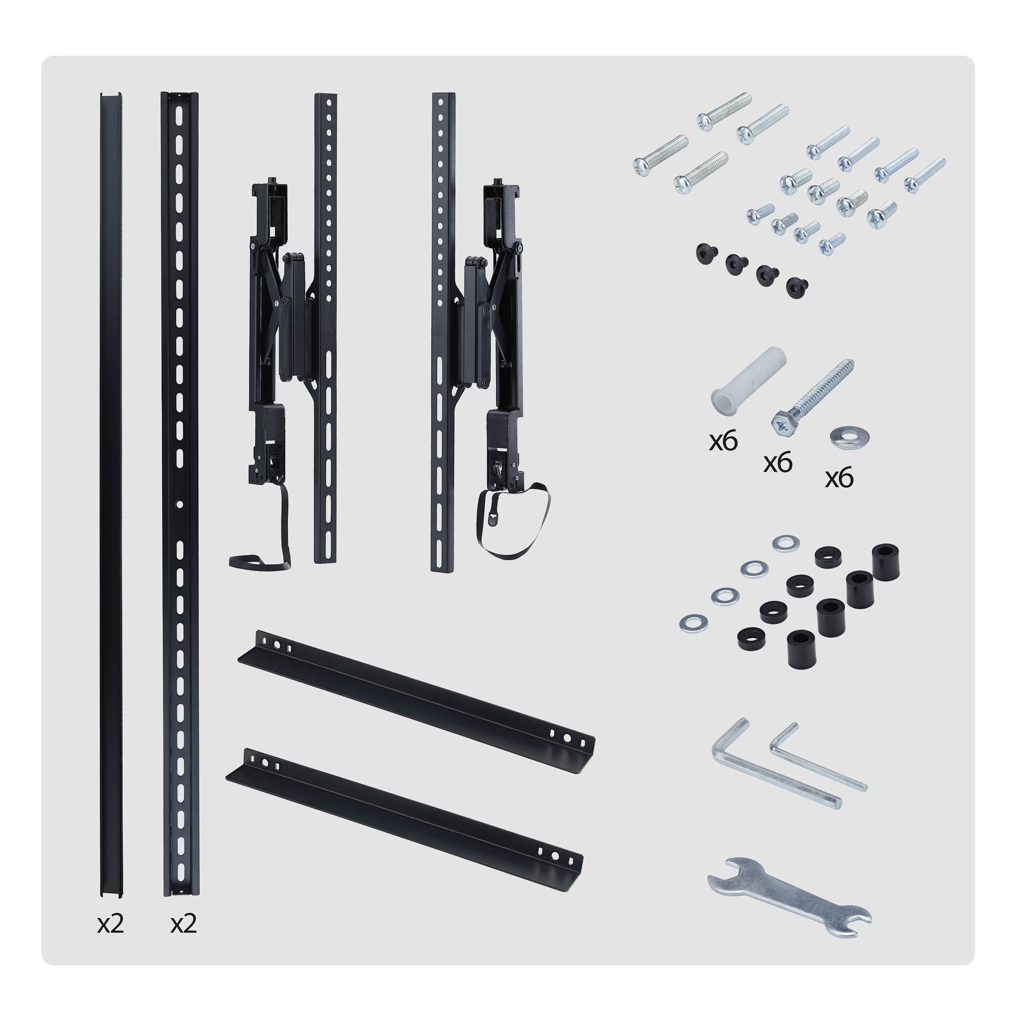 UL Listed TV Wall Mount for up to 105"