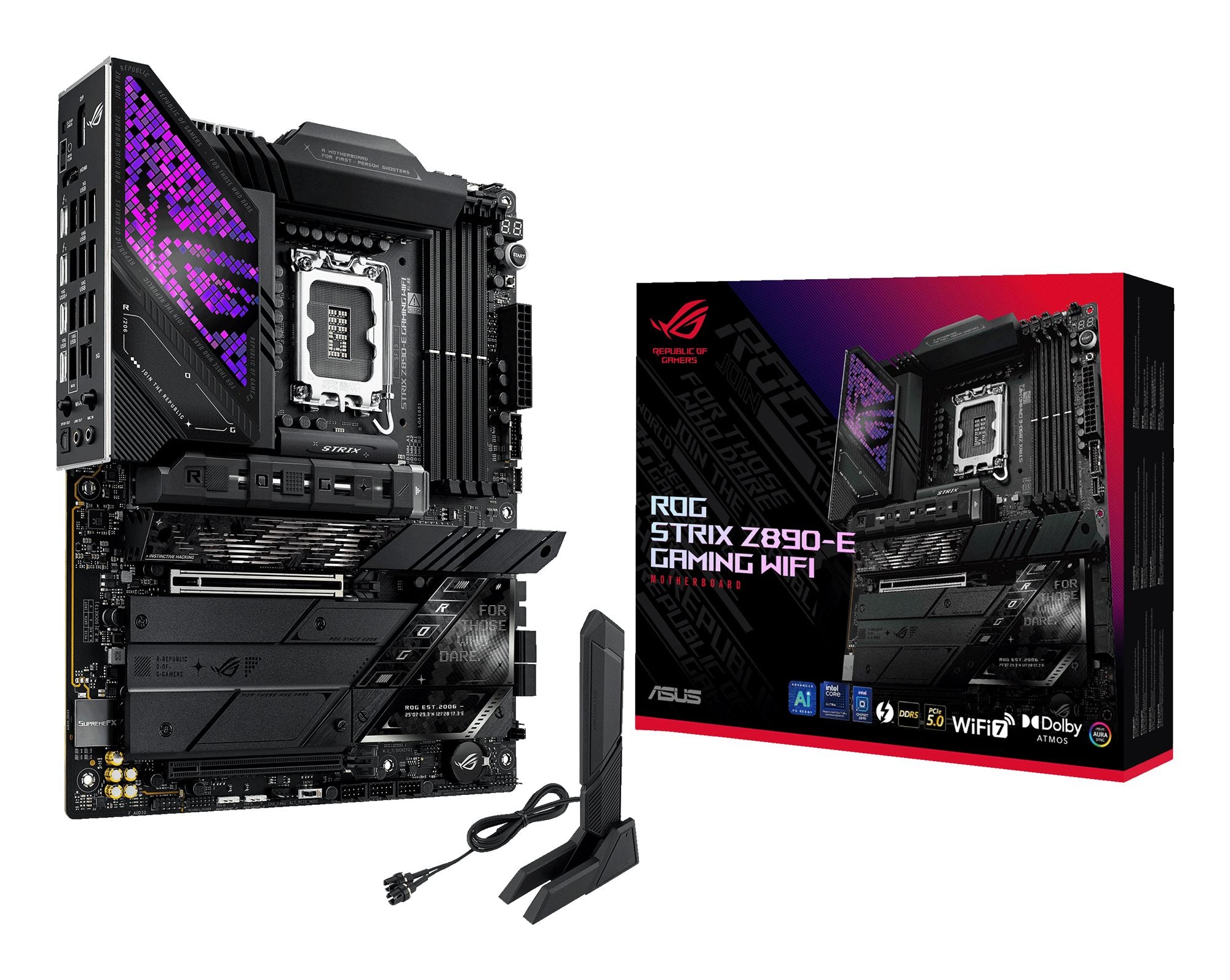 ASUS ROG STRIX Z890-E GAMING WIFI LGA1851 DDR5 ATX MB