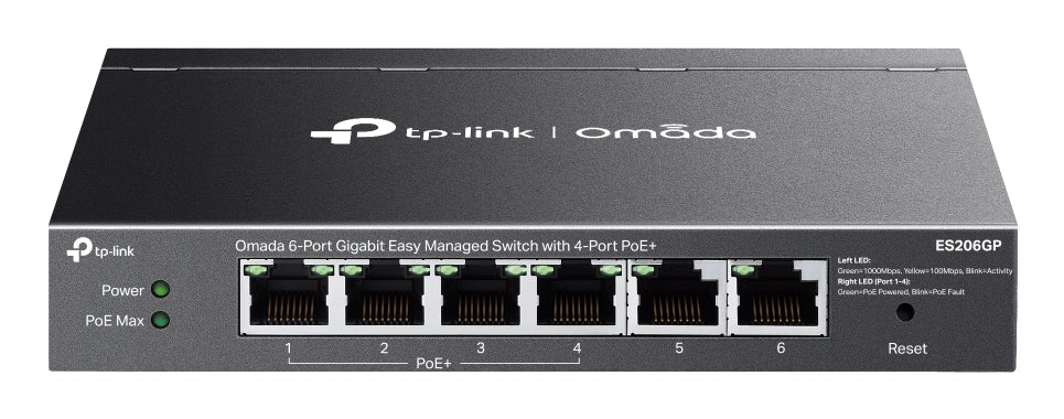 Omada 6-Port Gigabit Easy Managed Switch