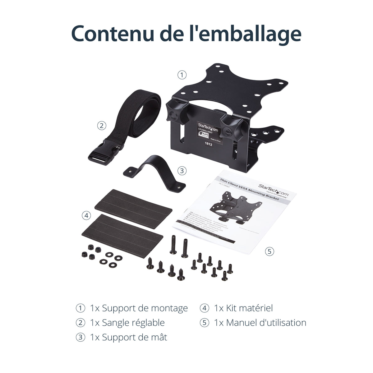 StarTech Support VESA pour client leger