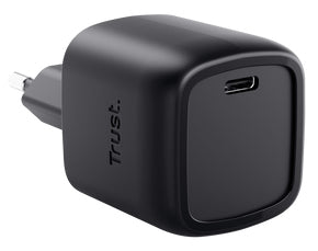 TRUST Alimentation universelle MAXO USB-C 30 watts GAN Smartphone tablette 1 port - Noire
