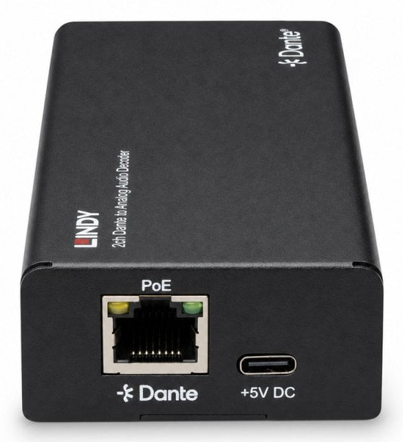 LINDY Décodeur audio analogique 2 canaux Dante