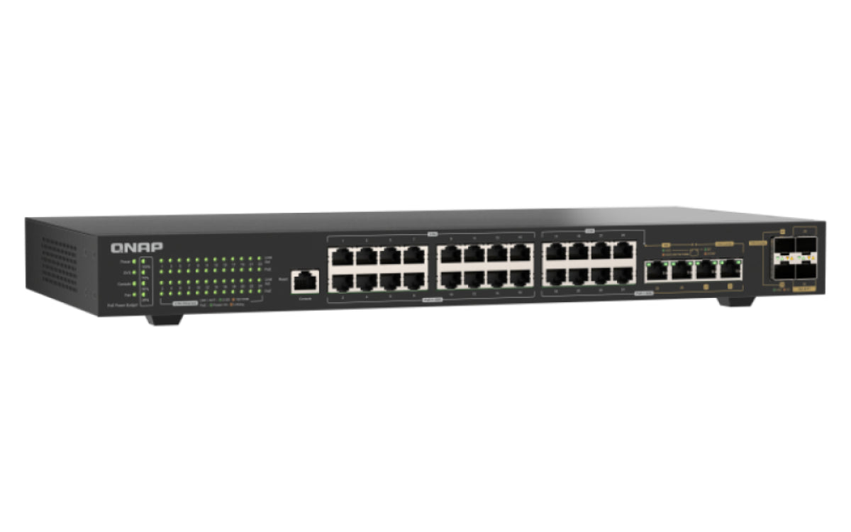 QSW-M2130P-2C2S26T Mgmt Switch 24x 2.5Gb