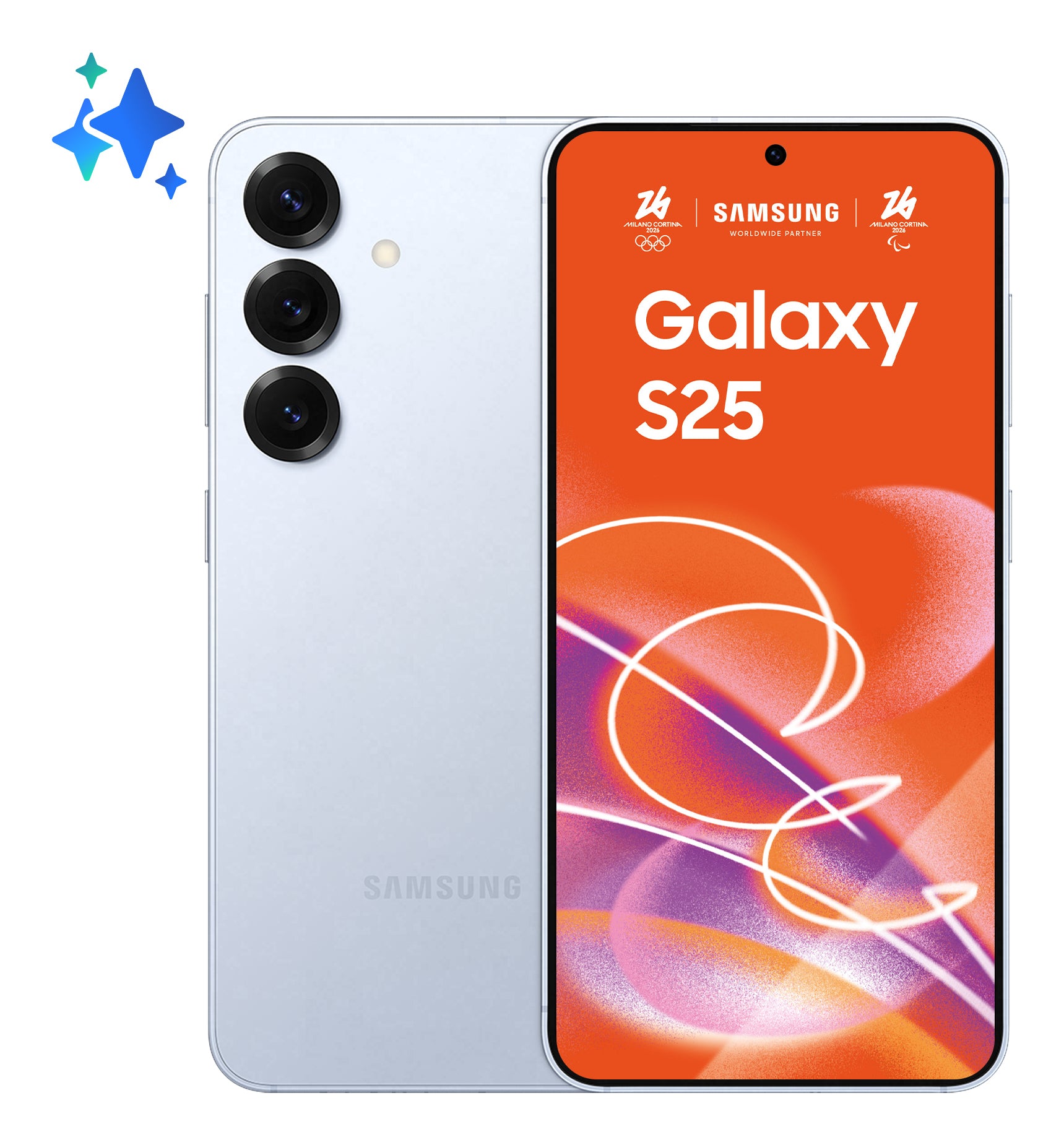 Samsung Galaxy S25 5G 12/256 Go Bleu Clair