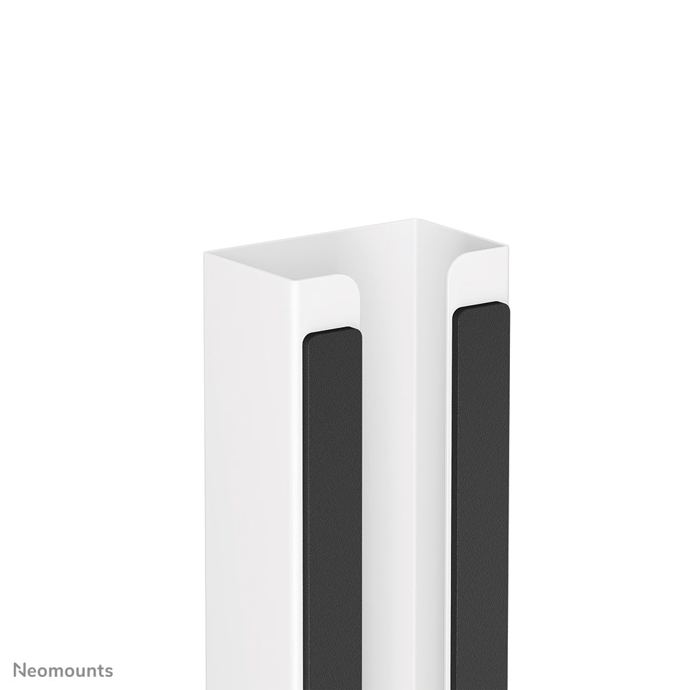 NEOMOUNTS Magnetic Cable Cover for sit/stand desk frames multiple cables white