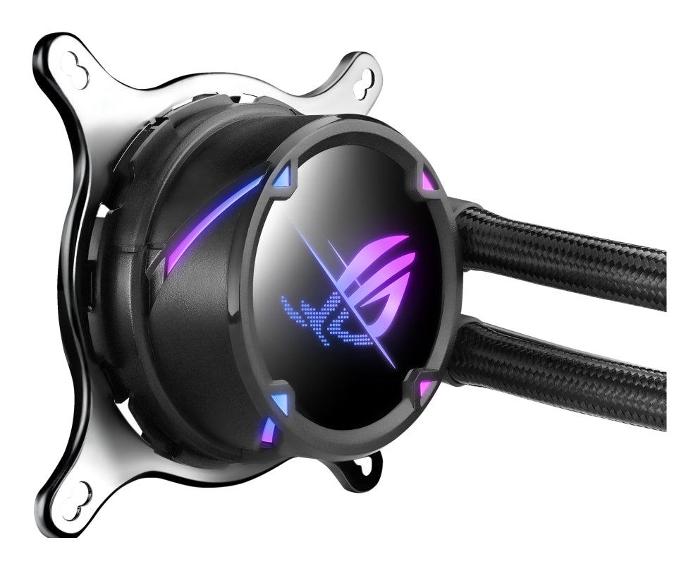 ASUS ROG STRIX LC II 360 ARGB AIO cooler with Aura Sync