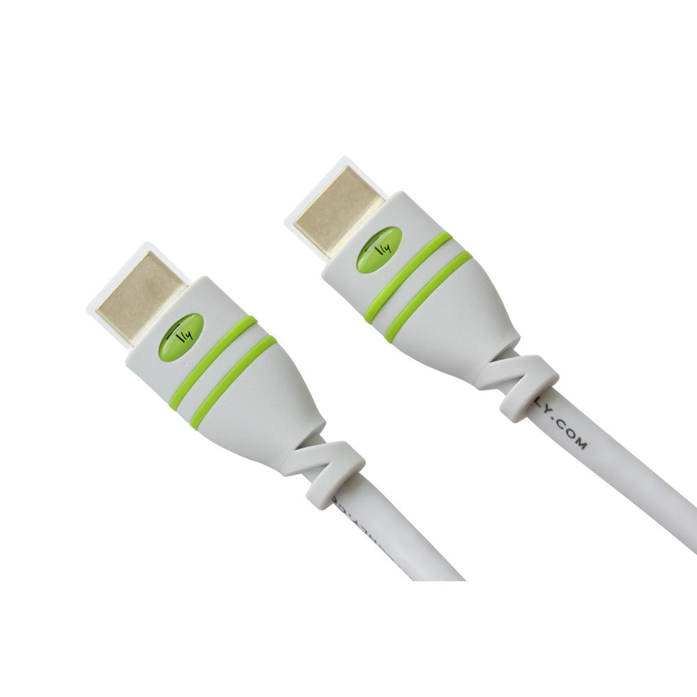 Techly ICOC HDMI-4-100WH Câble HDMI vers HDMI 1.4 M/M 10m Blanc