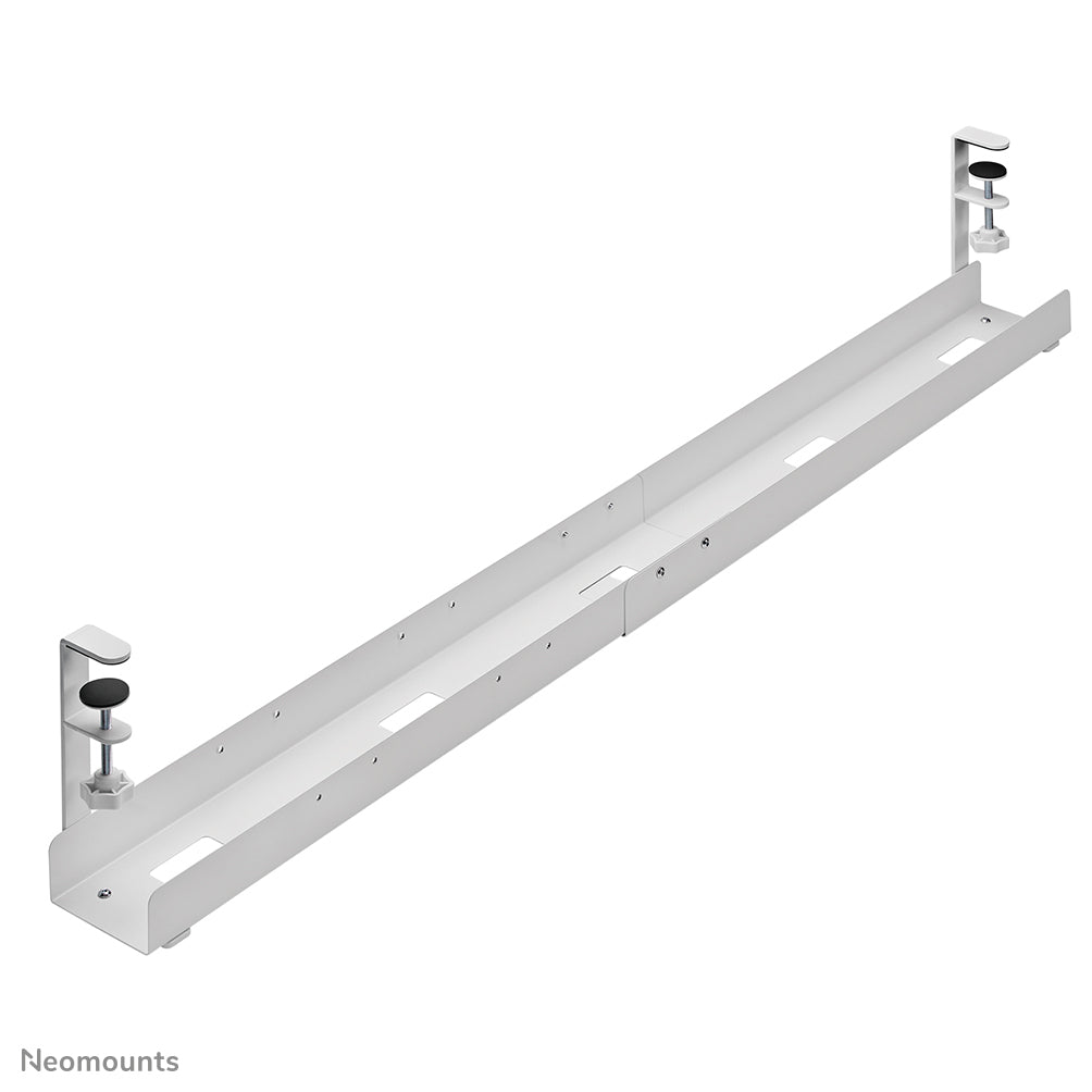 NEOMOUNTS Cable Management Tray max 5kg. clamp-on design universal white