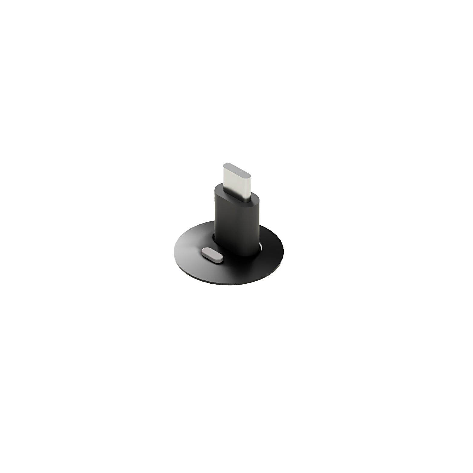 Ochno Socket, pull out, LED button, black