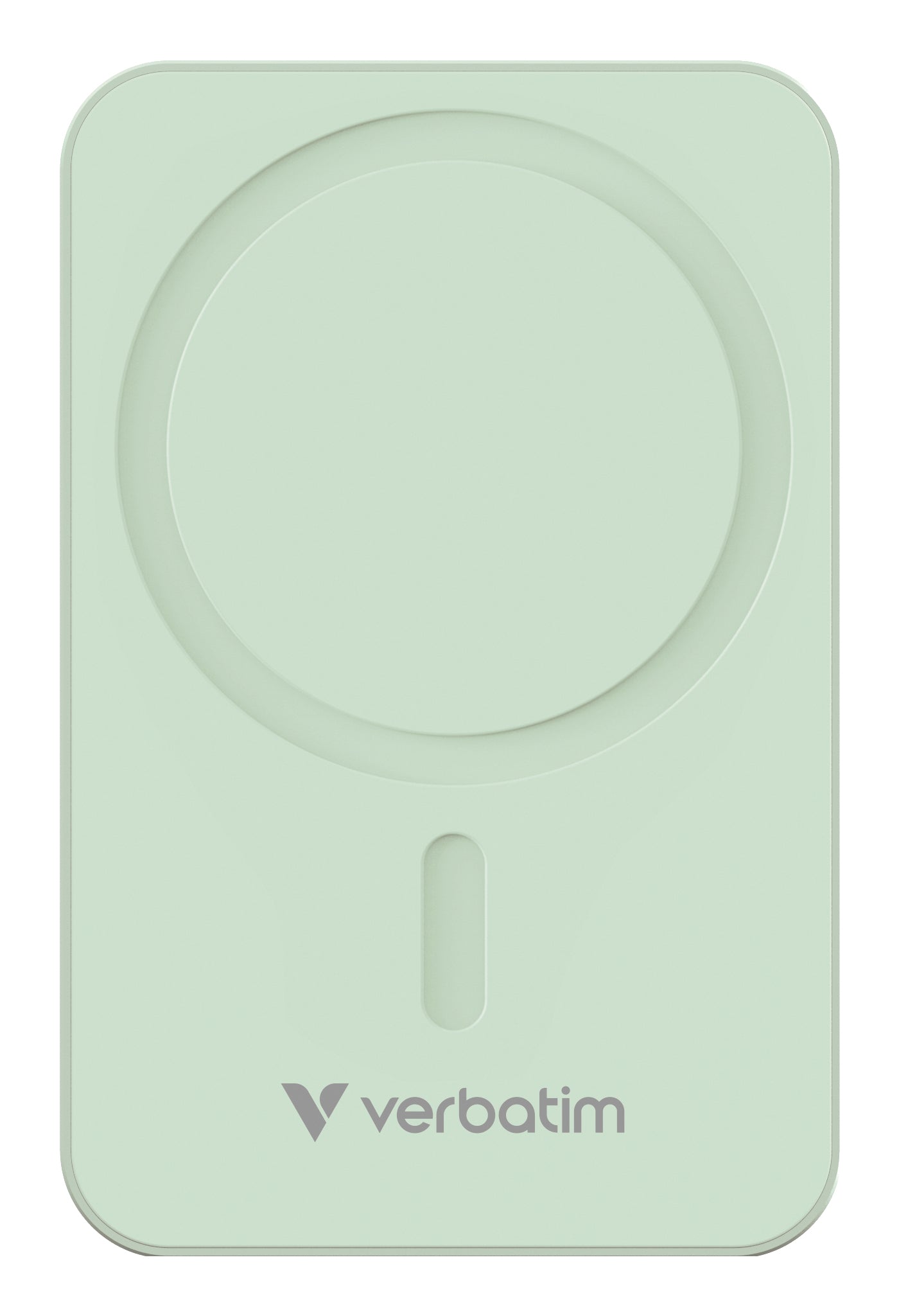 VERBATIM CHARGE N GO ESSENTIALS POWER BANK MAGNETIC WIRELESS 20000MAH GREEN WCF (P)