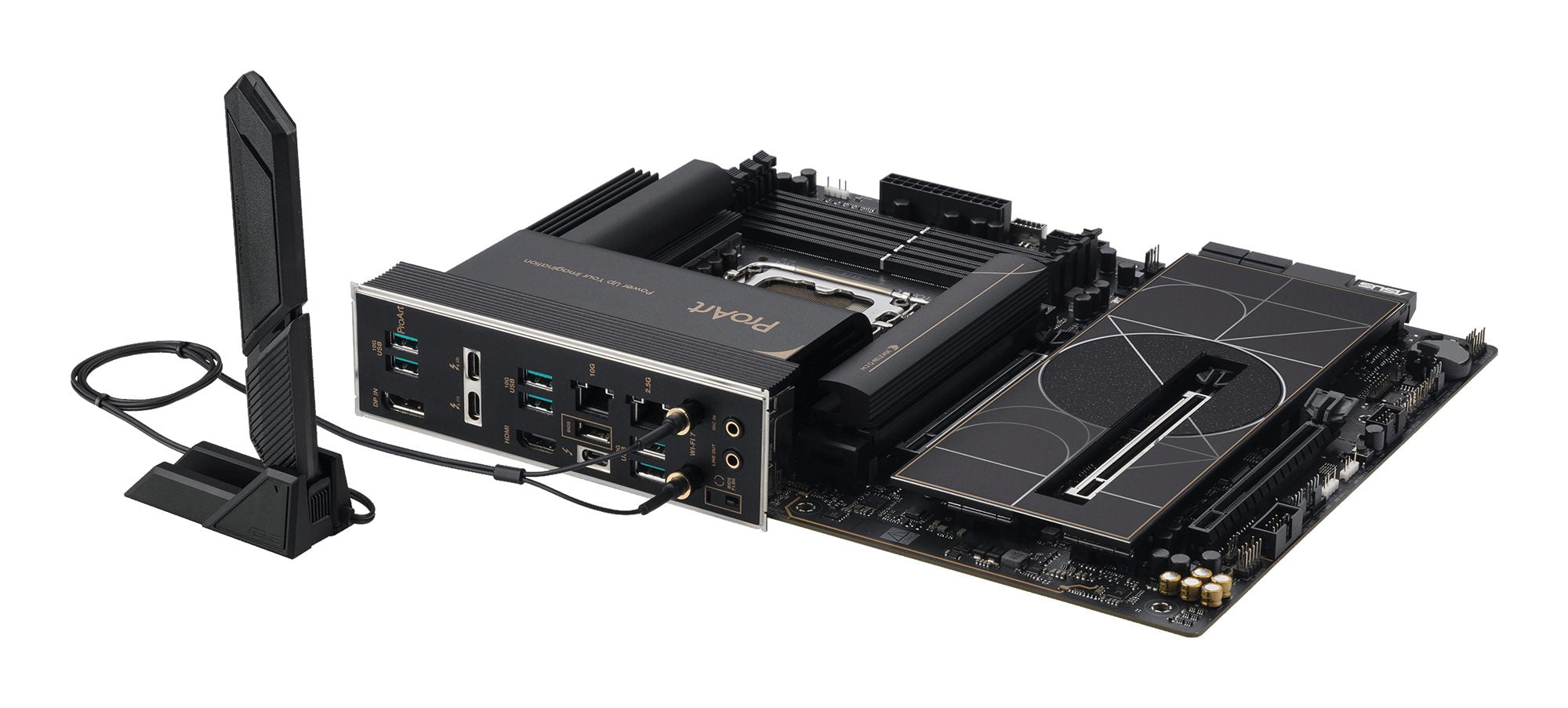 ASUS PROART Z890-CREATOR WIFI LGA1851 4xDDR5 ATX MB 4xSATA 1xHDMI 2.1 3xThunderbolt 5xM.2