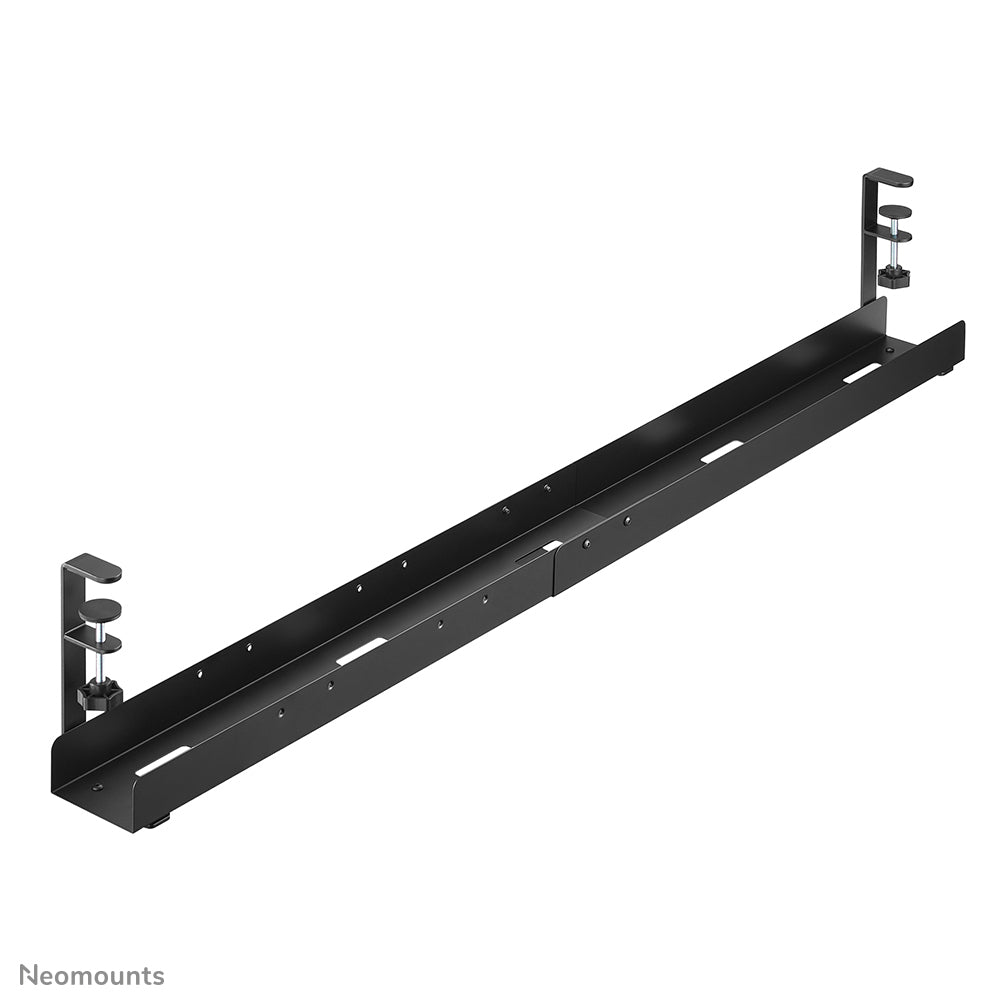 NEOMOUNTS Cable Management Tray max 5kg. clamp-on design universal black