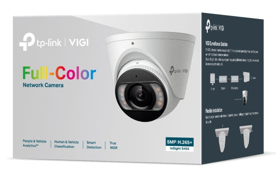 TP-Link INSIGHT S455 Tourelle Caméra de sécurité IP Extérieure 2880 x 1620 pixels Plafond
