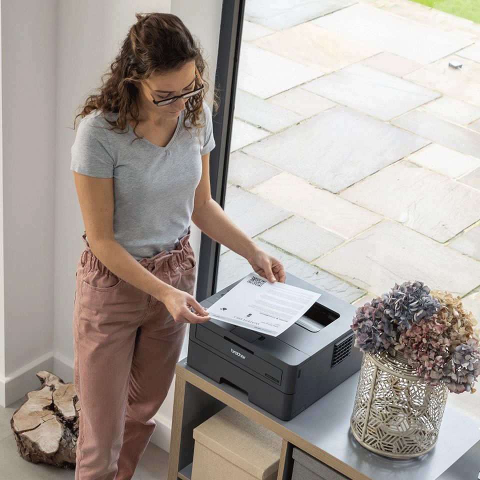 BROTHER HL-L2400DWE Printer Mono Duplex laser A4 1200x1200dpi 30ppm 250sheets USB Wi-Fi
