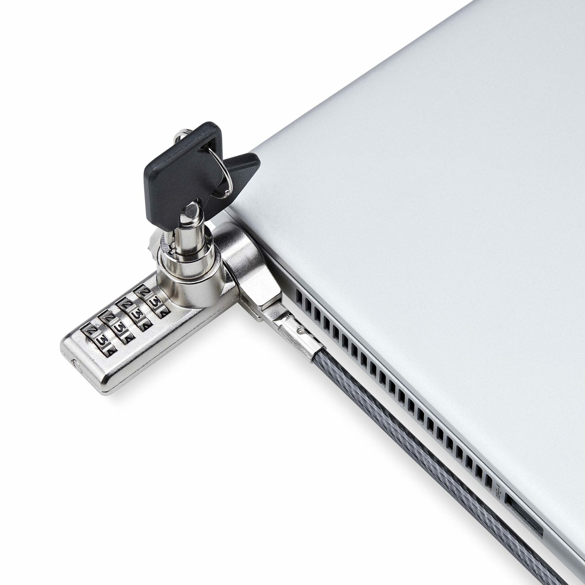 10-Pk Keyed and Combo K-Slot Laptop Lock