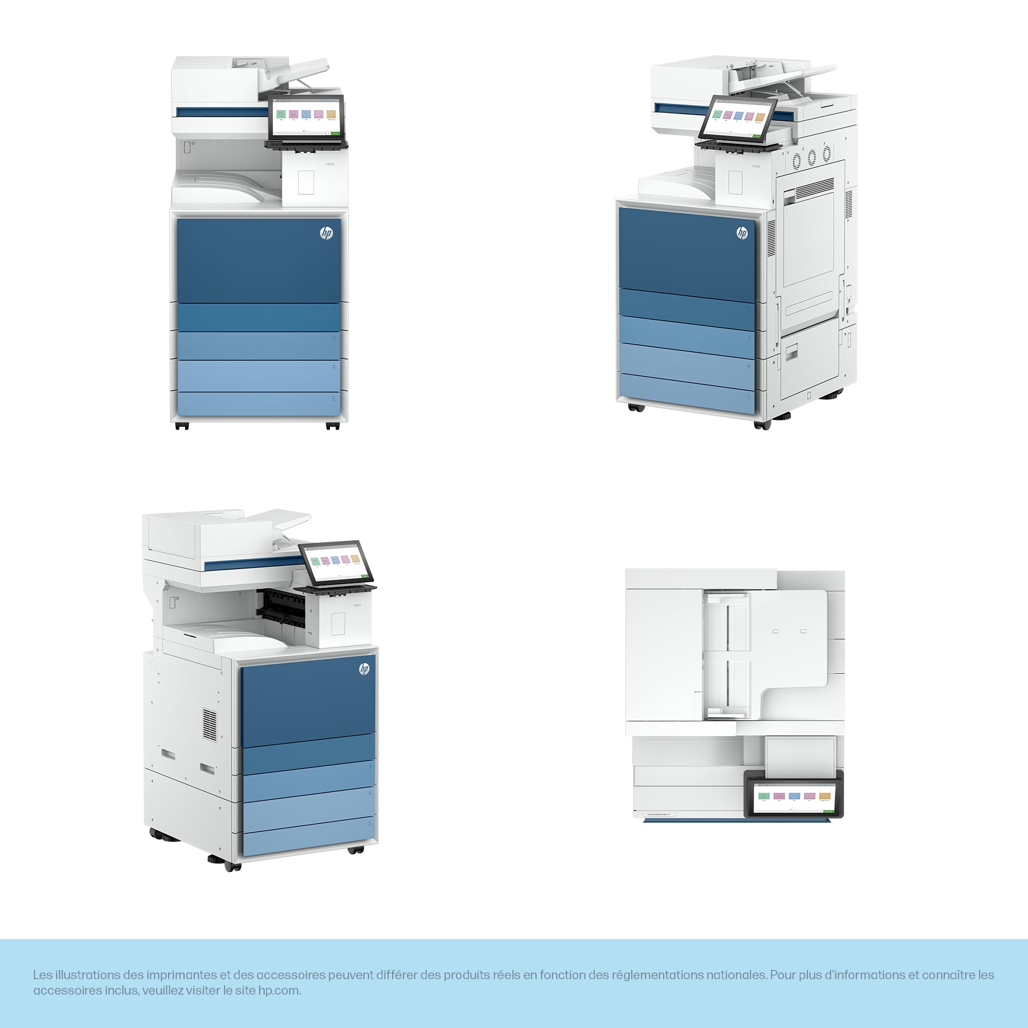 HP LaserJet Ent Flow MFP 8601Z Printer E