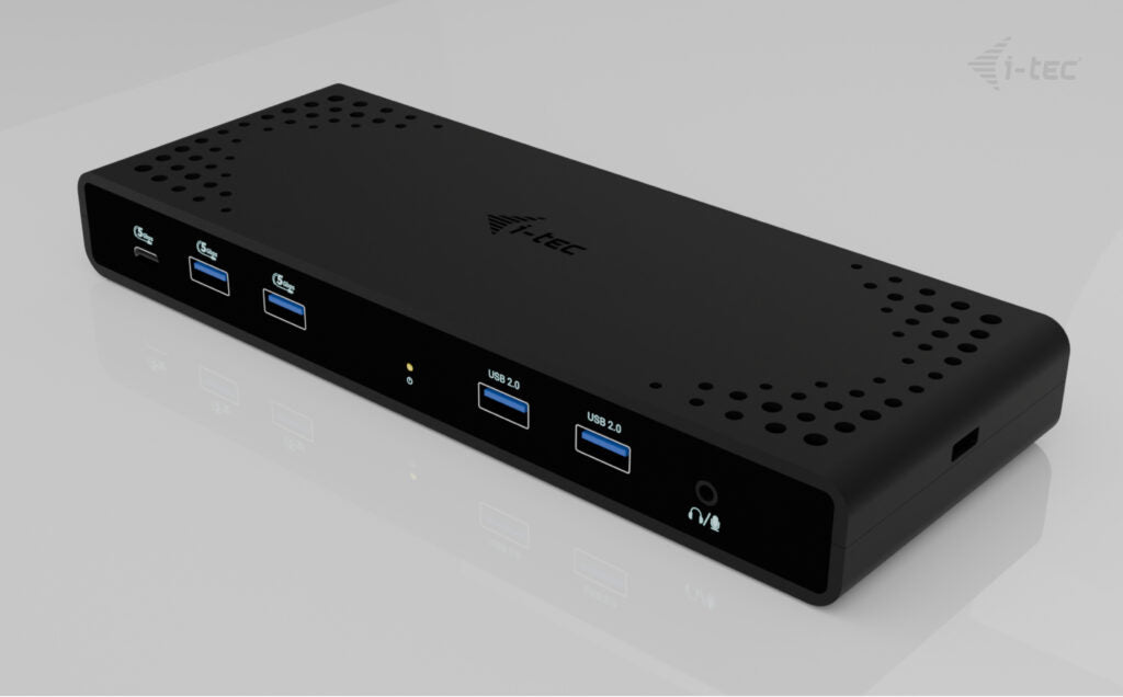 I-TEC Universal Dual 4K Display Docking Station PD 85W