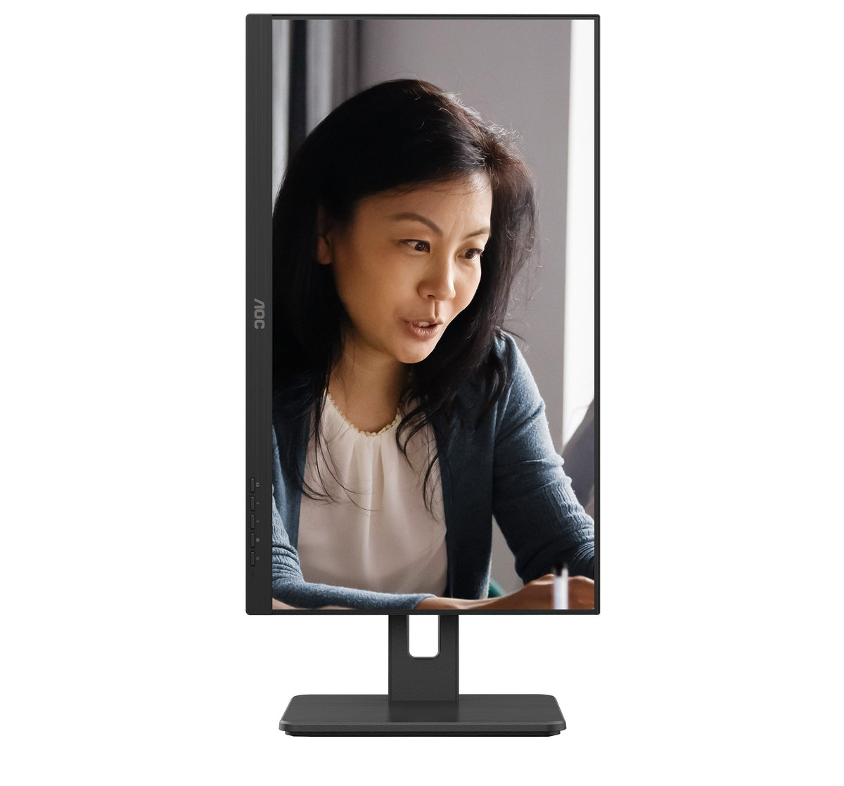 AOC 22E2UMF 22" 1920 x 1080 Full HD (1080p) @ 75 Hz - VA - 3000:1 - HDMI, VG DisplayPort - haut-parleurs - noir - ajustable