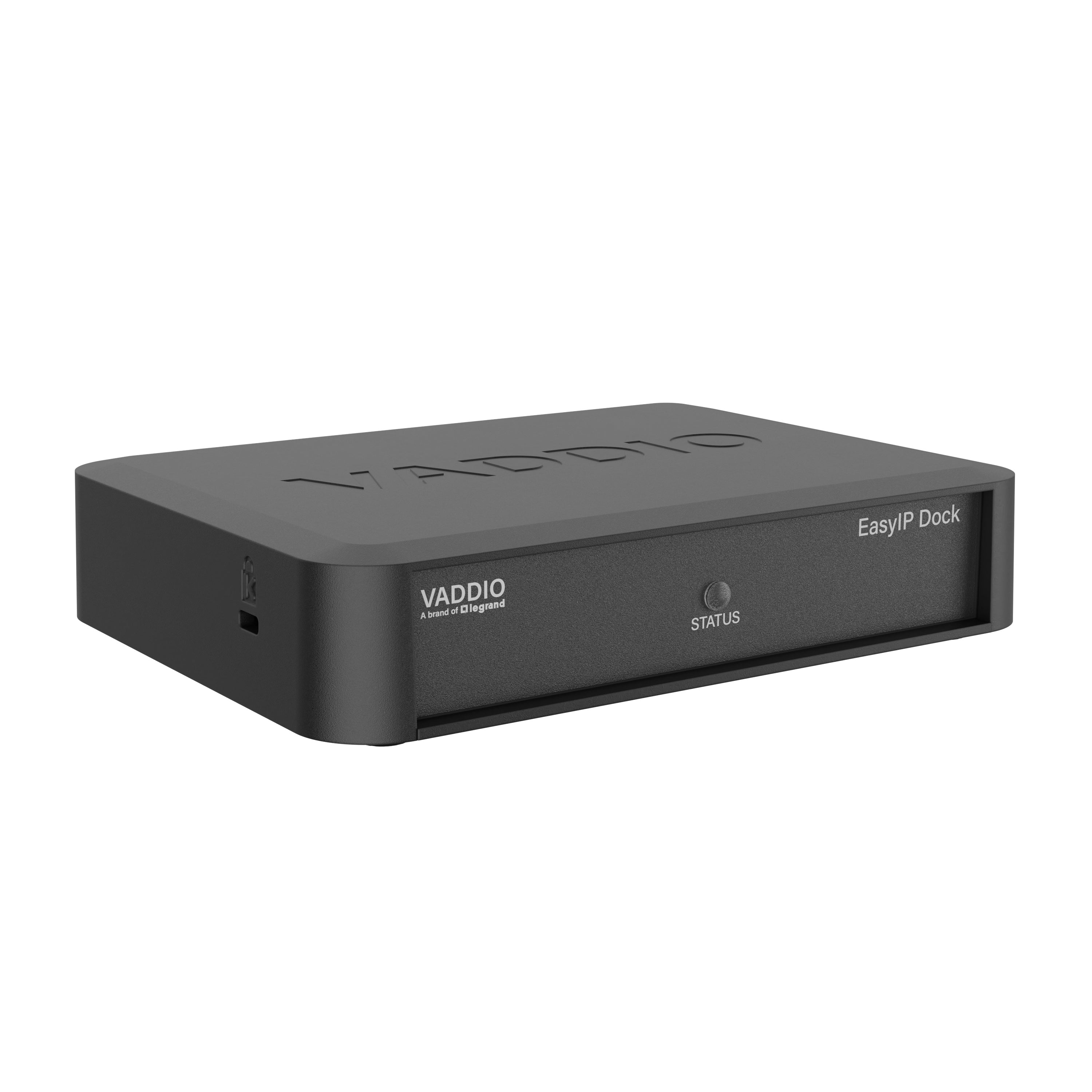 Vaddio EasyIP Dock Audio/Video Switching Station â€“ 1080p, USB 3.0, HDMI, Dante â€“ for IP-based AV integration in professional environments.