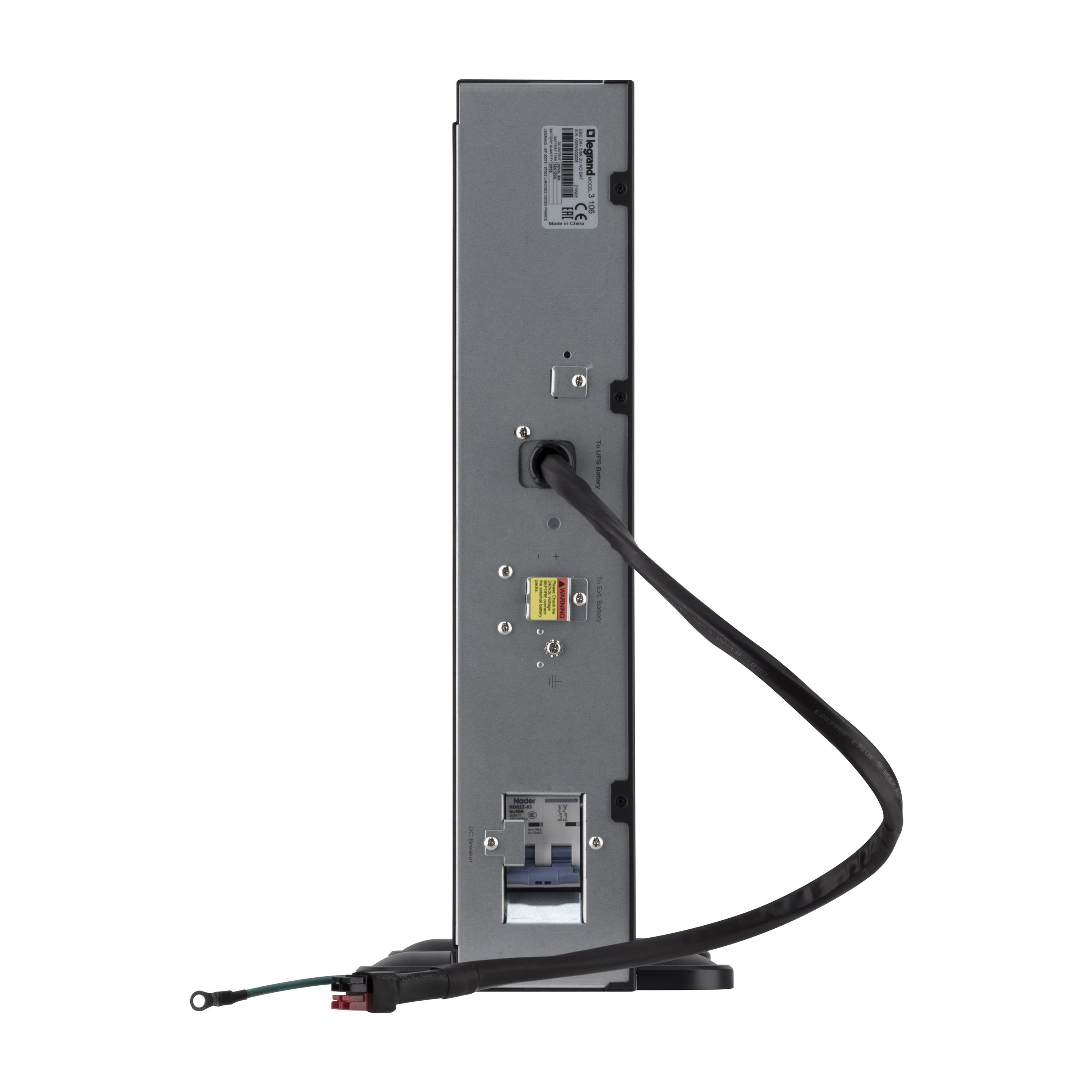 LEGRAND Coffret avec batteries pour Daker DK Plus 5 KVA et 6 KVA