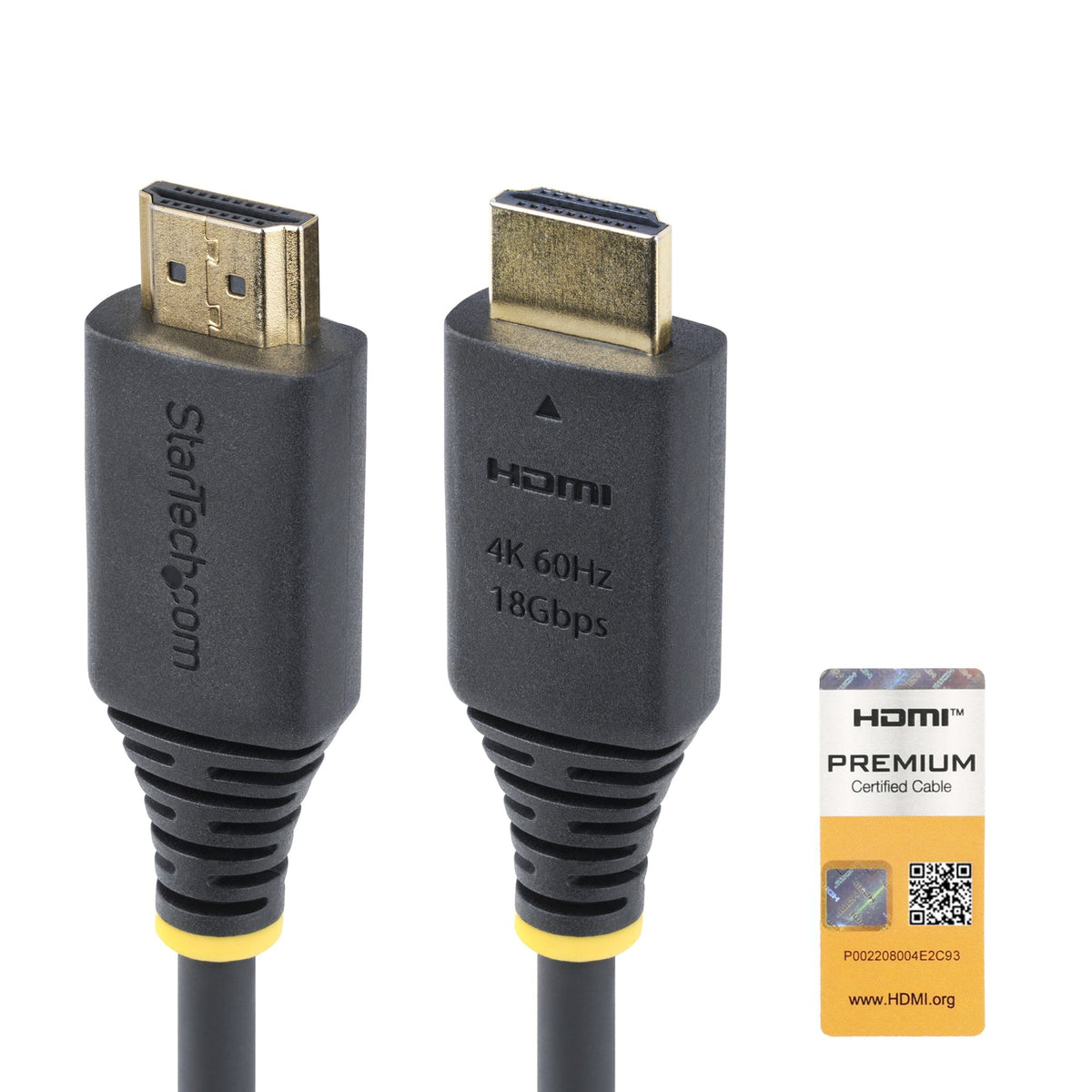 1.5m Premium Certified HDMI Cable 4K60