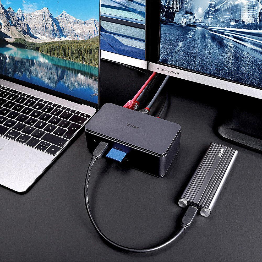 LINDY USB4 Laptop Docking Station