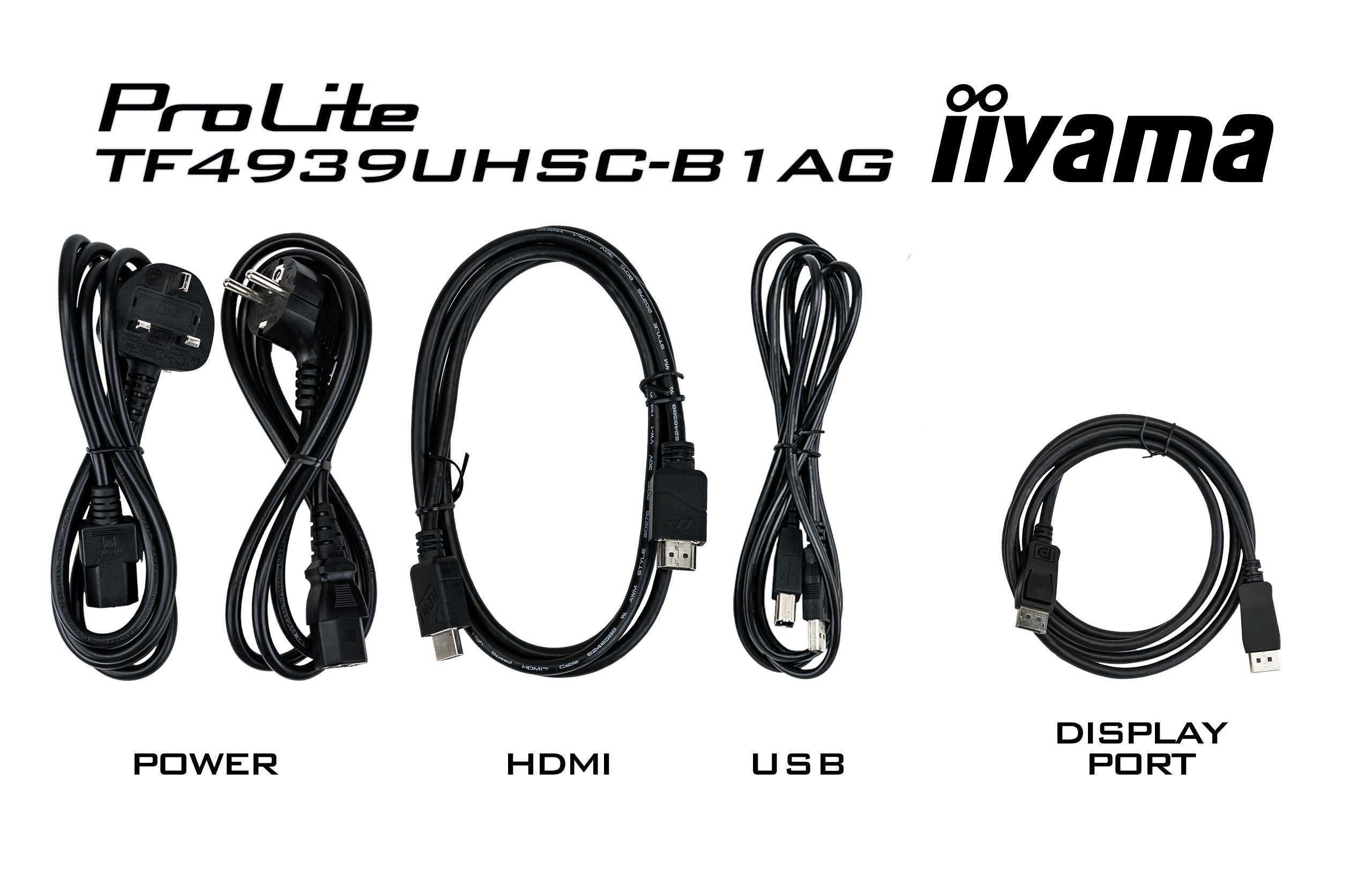 IIYAMA- Afficheur professionnel tactile 49" TF4939UHSC-B1AG