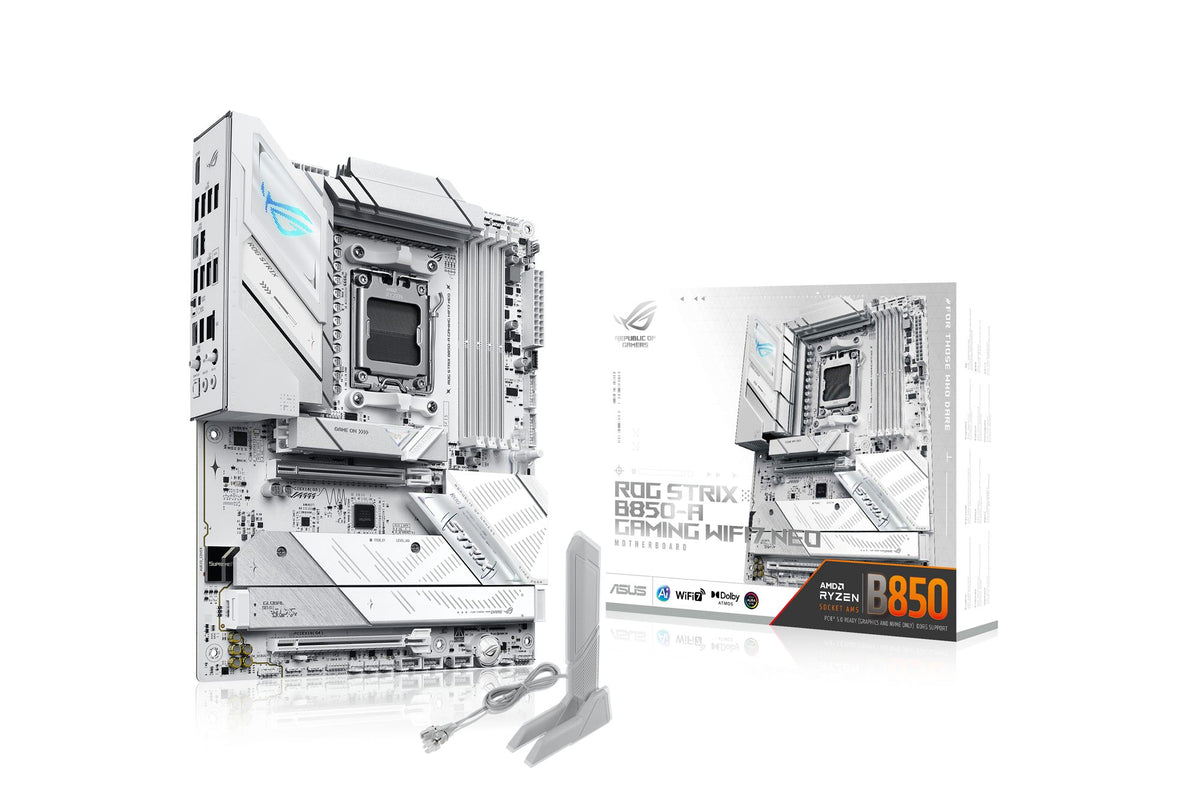 ASUS ROG STRIX B850-A GAMING WIFI7 NEO AMD ATX motherboard DDR5 PCIe 5.0 4xM.2