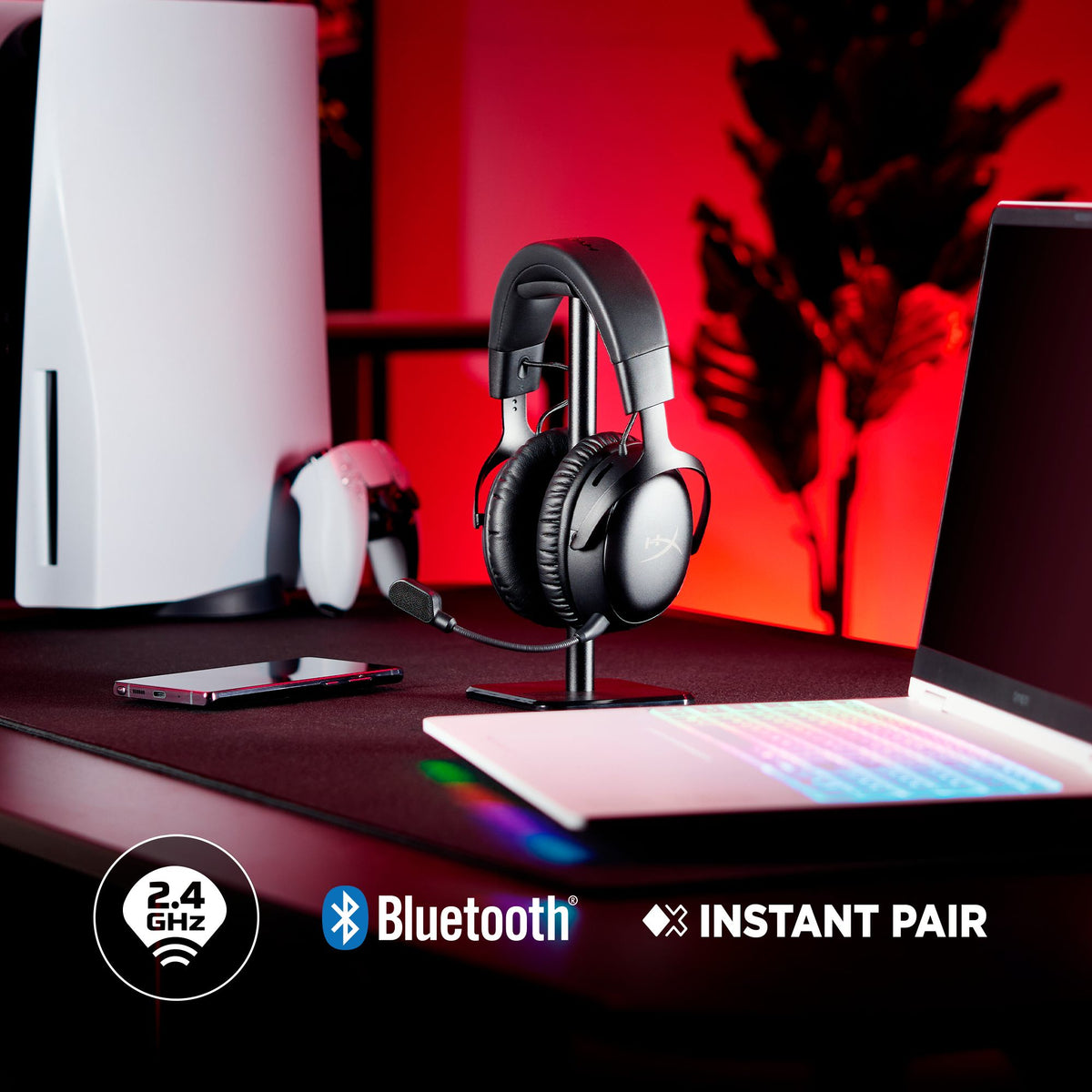 HyperX Cloud III S Wireless - Casque de jeu (Noir)