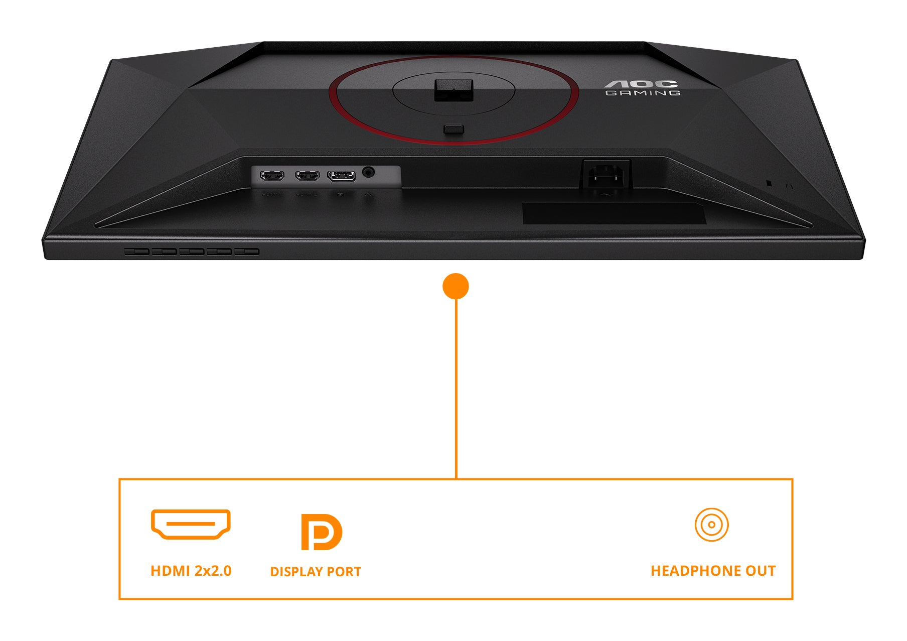 AOC 24G4ZR Gaming 23.8p 16:9 Fast IPS 260Hz 1920x1080 HAS 130mm 2xHDMI 2.0 DP 1.4