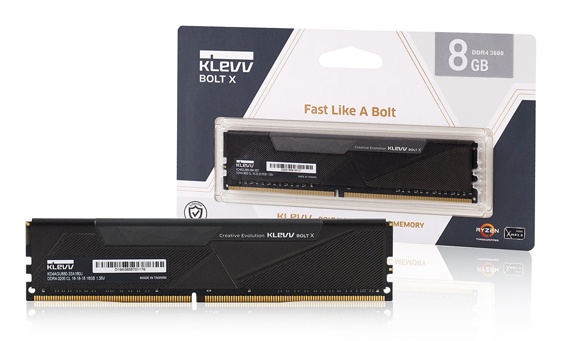 8GB BOLT GAMING DIMM DDR4 3200MHZ KLEVV
