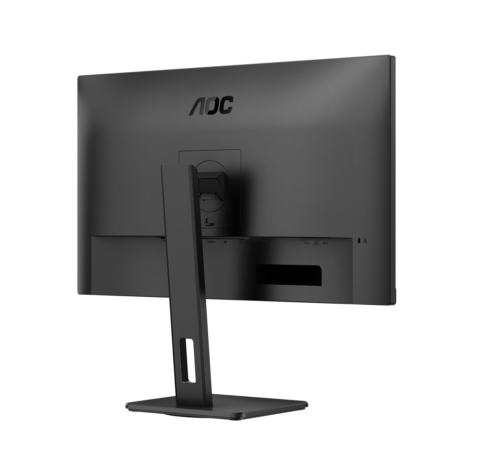 AOC U27E3UF 27p IPS 3840x2160 Monitor 4ms 16:9 2xHDMI DP USB Black
