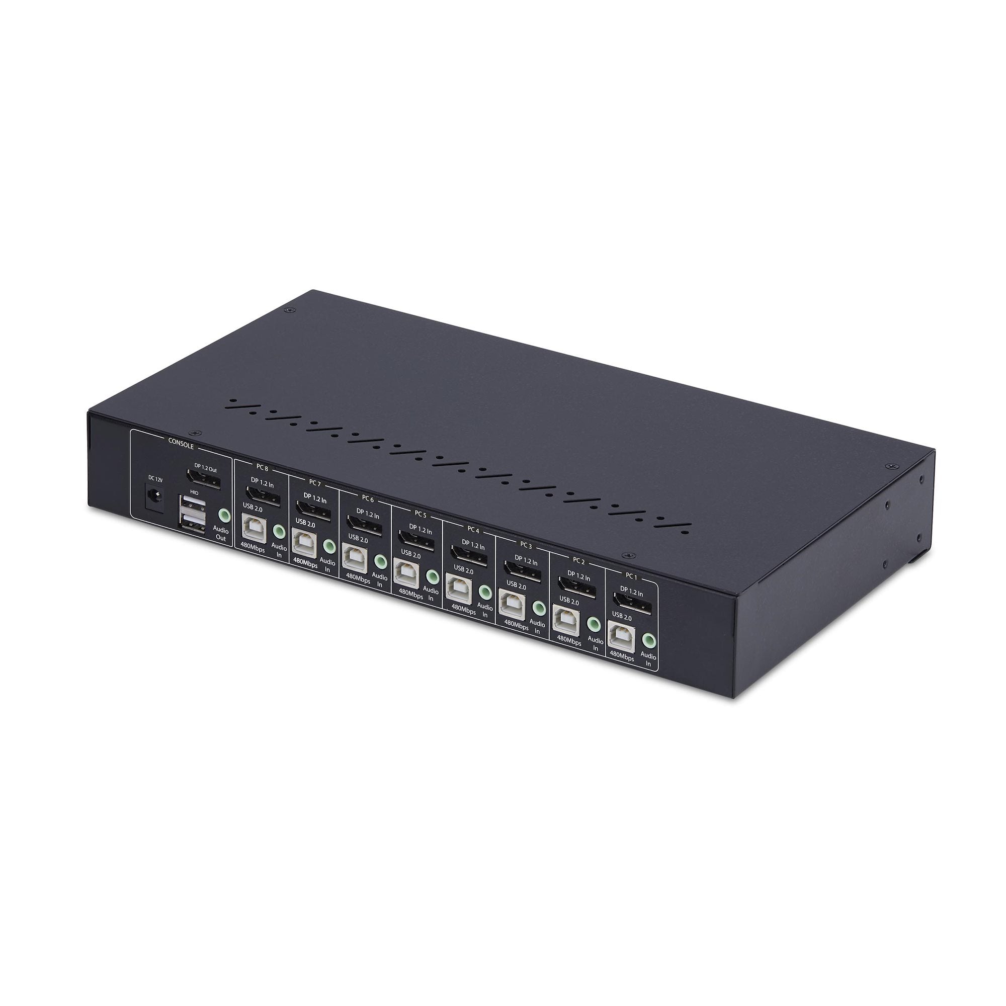 8-Port DisplayPort KVM Switch 4K 60Hz