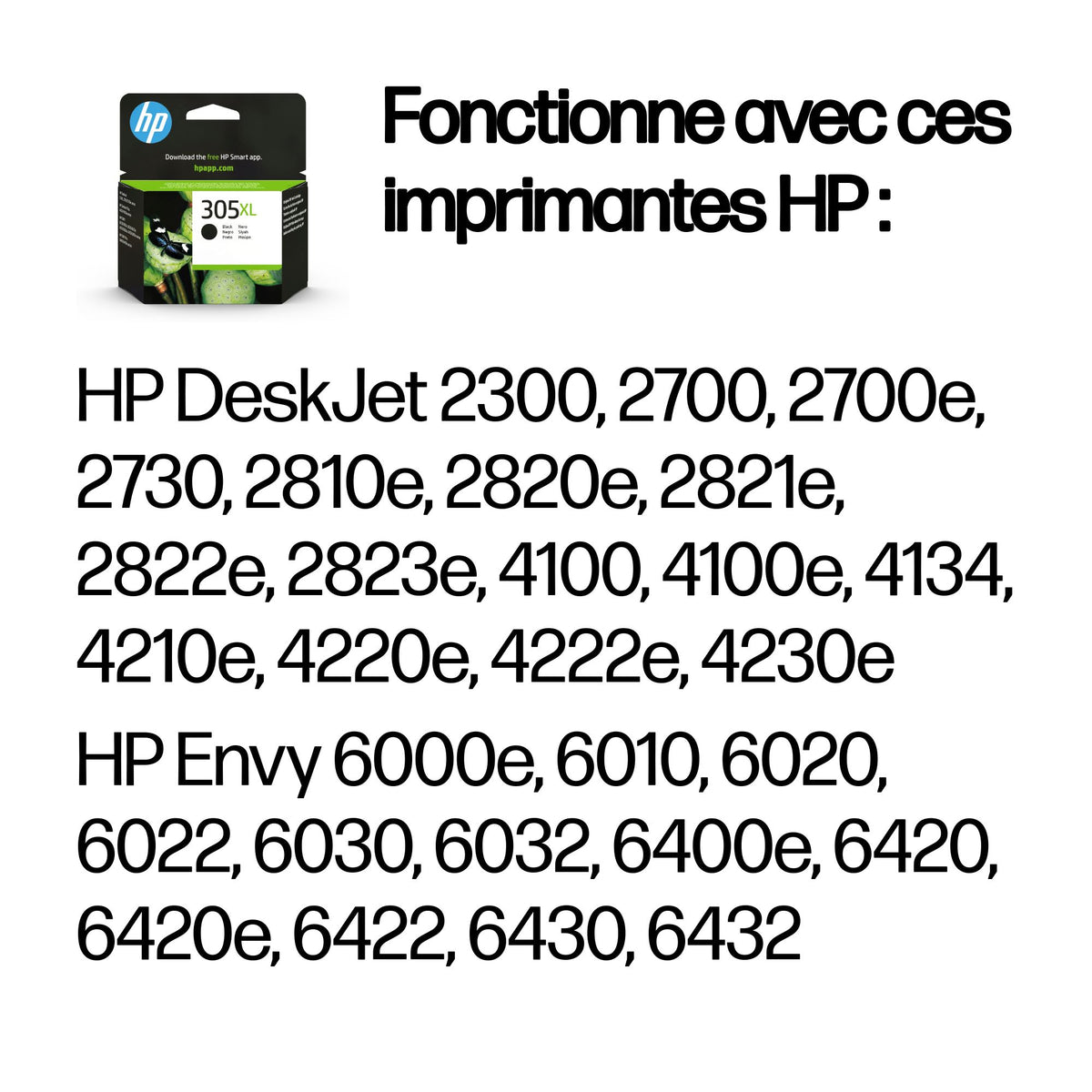HP 305XL High Yield Black Original Ink Cartridge