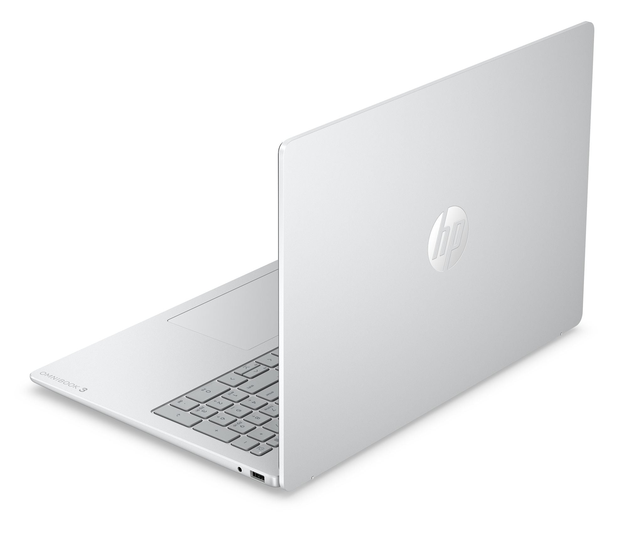 HP OmniBook 3 16-by0044nfx - PC Portable - AMD Ryzen 5 7520U - 16p - 2K - 8Go - 512Go SSD - W11H - Argent glacier