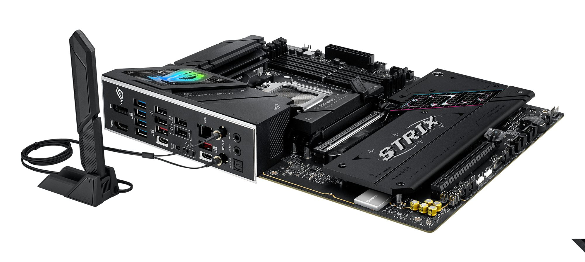ASUS ROG STRIX B850-F GAMING WIFI AM5 DDR5 ATX MB 1xHDMI 1xDP 4xM.2 2xSATA