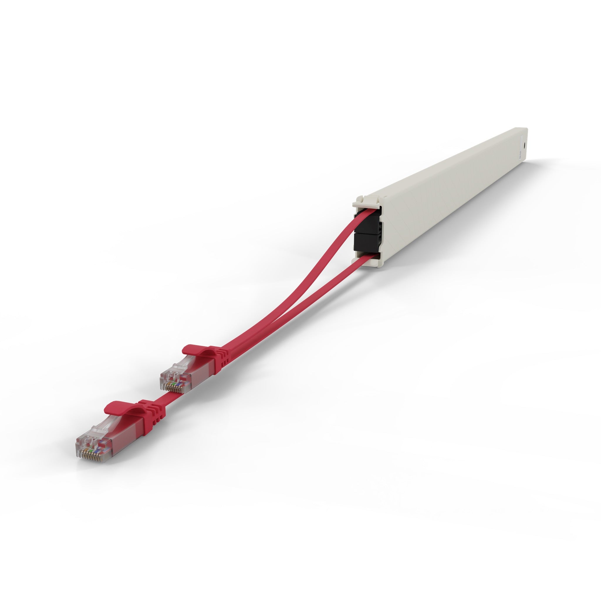 PATCHBOX ONE CASSETTE CAT6A UTP ROUGE 2,5 m 46U