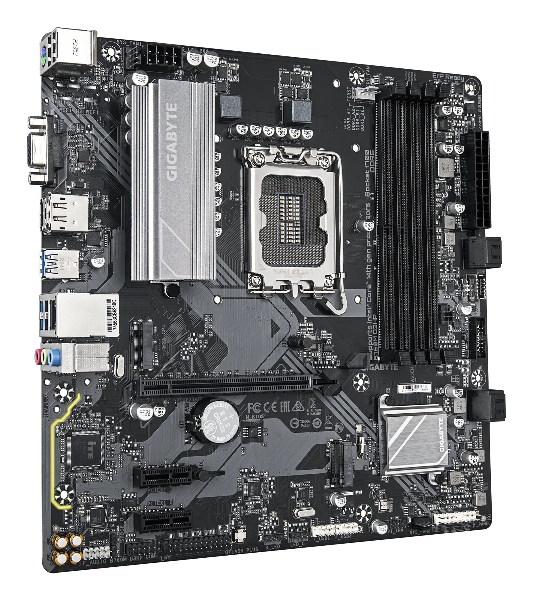GIGABYTE B760M D3HP carte mere Intel B760 Express LGA 1700 micro ATX
